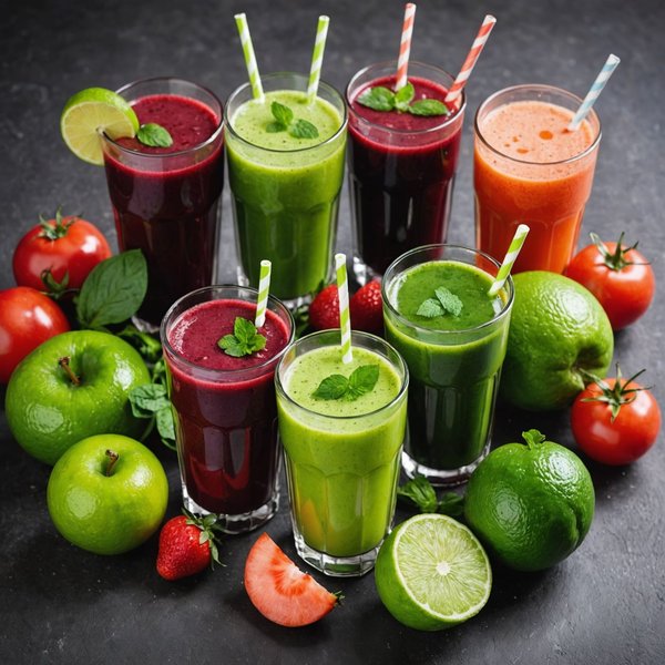 Quels sont les bienfaits des jus détox pour la perte de poids et la digestion?